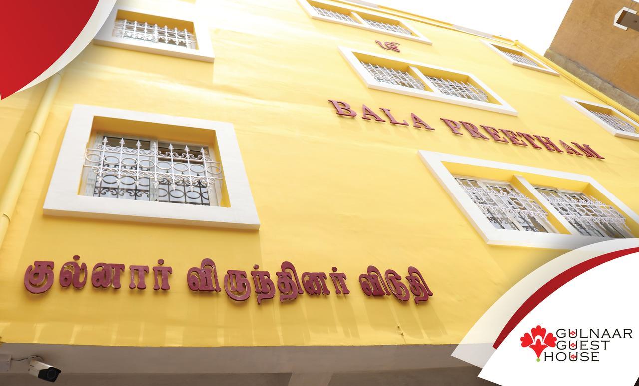 Gulnaar Guest House Chennai Dış mekan fotoğraf